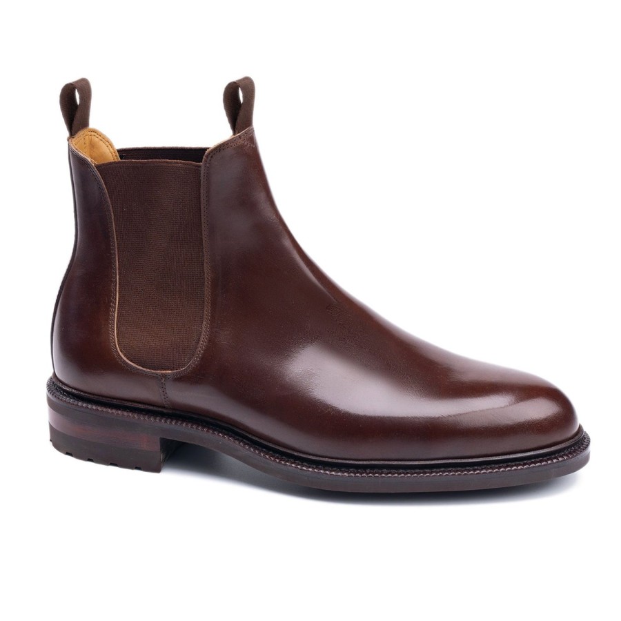 Meermin 116080 - Brown Heritage Shell Cordovan - E (Ultraflex System) | Men Shell Cordovan