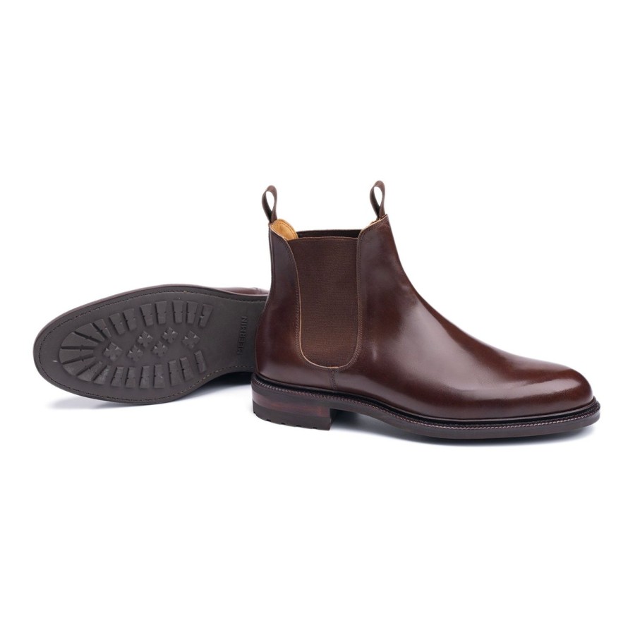 Meermin 116080 - Brown Heritage Shell Cordovan - E (Ultraflex System) | Men Shell Cordovan