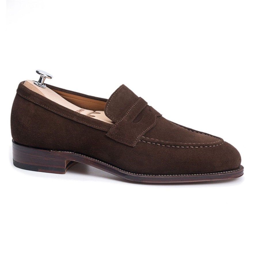 Meermin 101484 - Brown Suede - E | Men Loafers