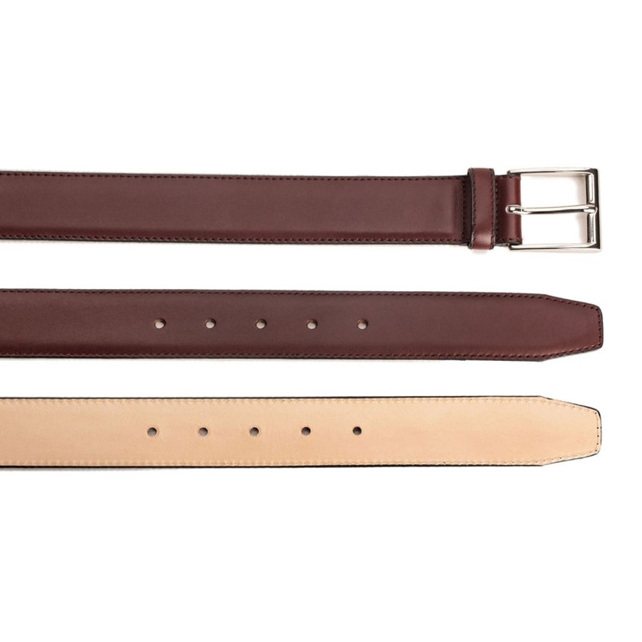 Meermin 104135 - Burgundy Calf | Men Belts