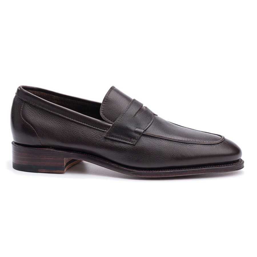 Meermin 114414 - Dark Brown Softcalf - E | Men Loafers