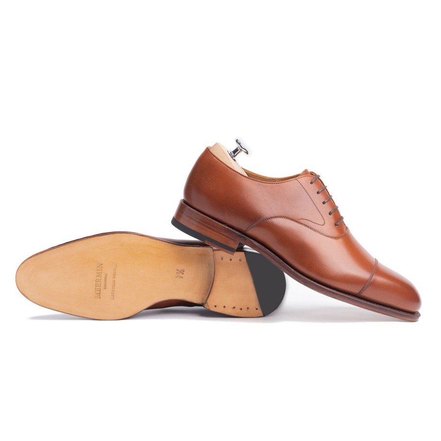 Meermin 101198 - Copper Antique Calf - E | Men Oxfords