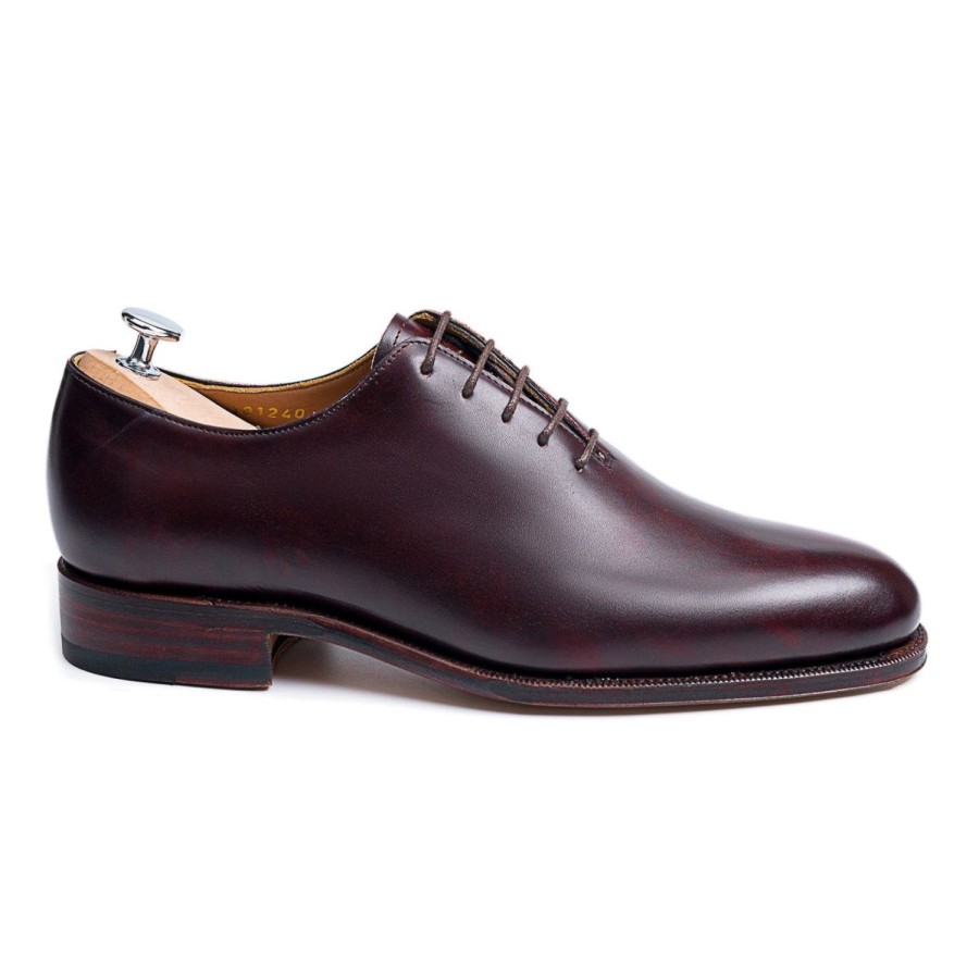 Meermin 101240 - Plum Museum Calf - E | Men Oxfords