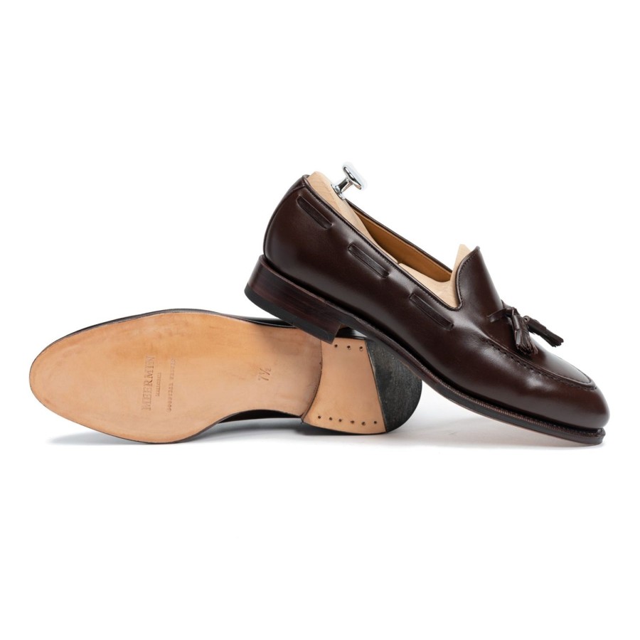 Meermin 101381 - Dark Brown Calf - E | Men Loafers