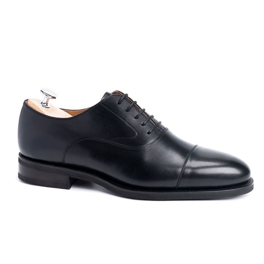 Meermin 101430 - Black Calf - E | Men Oxfords