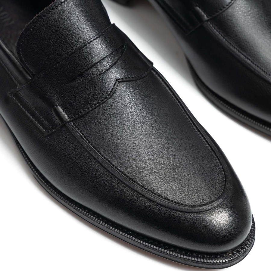 Meermin 114414 - Black Softcalf - E | Men Loafers