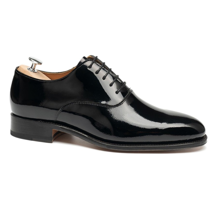 Meermin 114450 - Black Patent - E | Men Oxfords