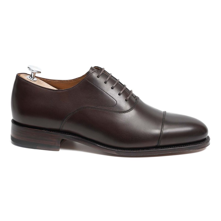 Meermin 101198 - Dark Brown Calf - E | Men Oxfords