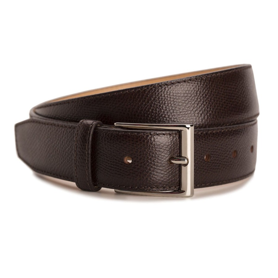 Meermin 104135 - Dark Brown Alpine Calf | Men Belts