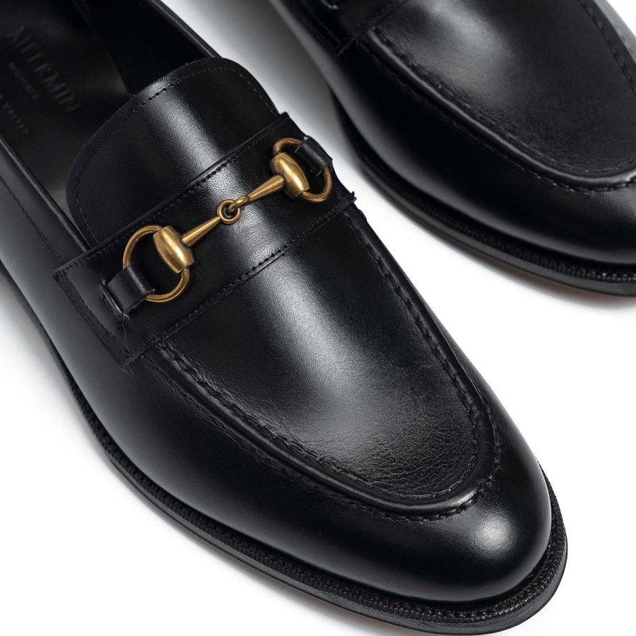 Meermin 114678 - Black Calf - E | Men Loafers