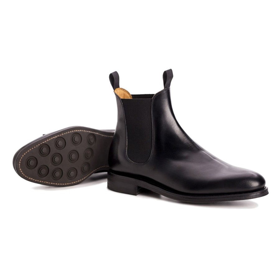 Meermin 101050 - Black Calf - E | Men Boots