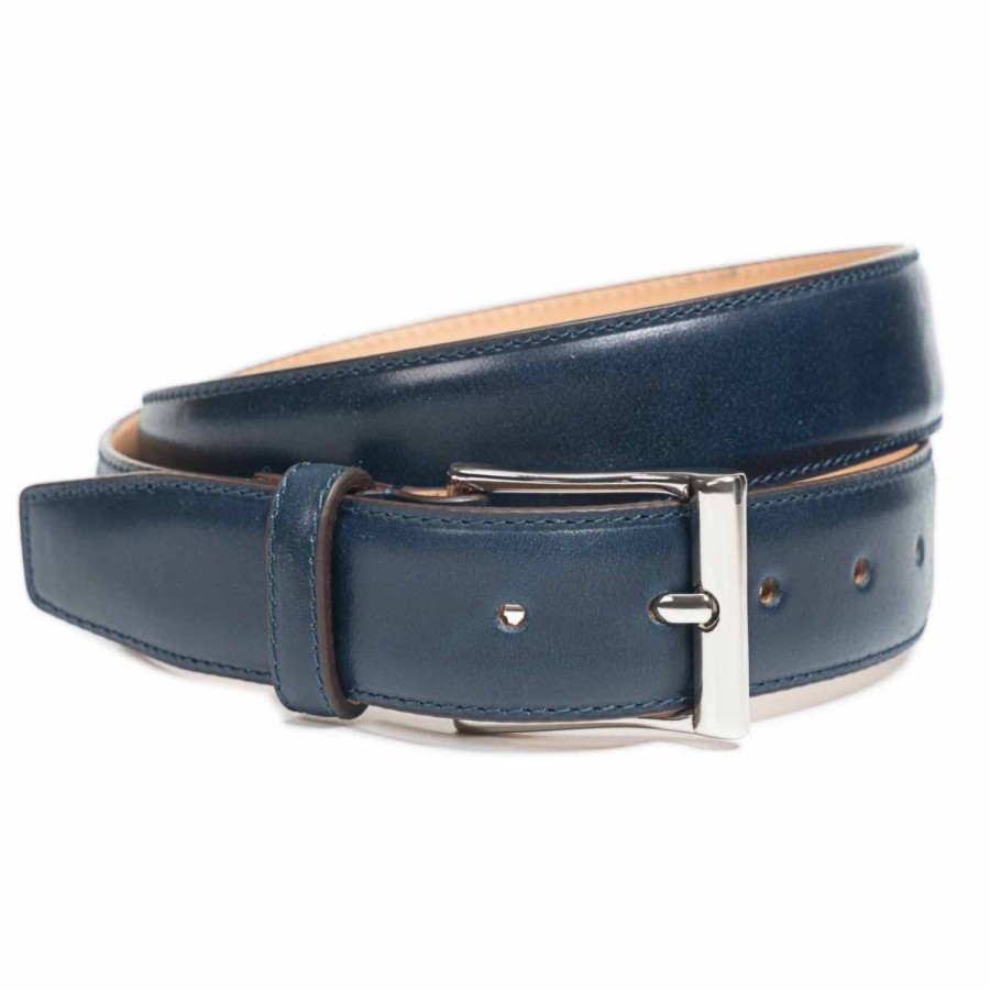 Meermin 104335 - Navy Heritage Shell Cordovan | Men Belts