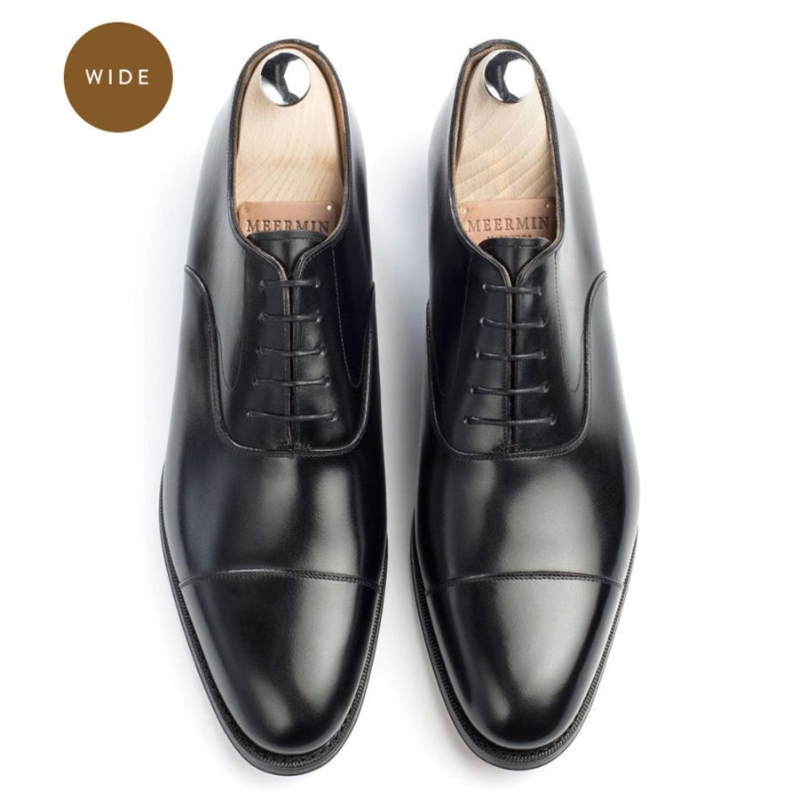 Meermin 101198 - Black Calf - G | Men Oxfords