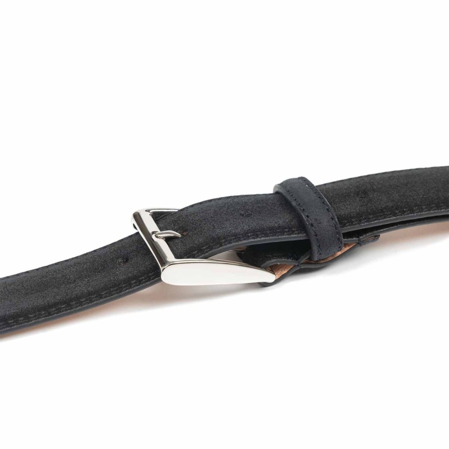 Meermin 104135 - Black Suede | Men Belts