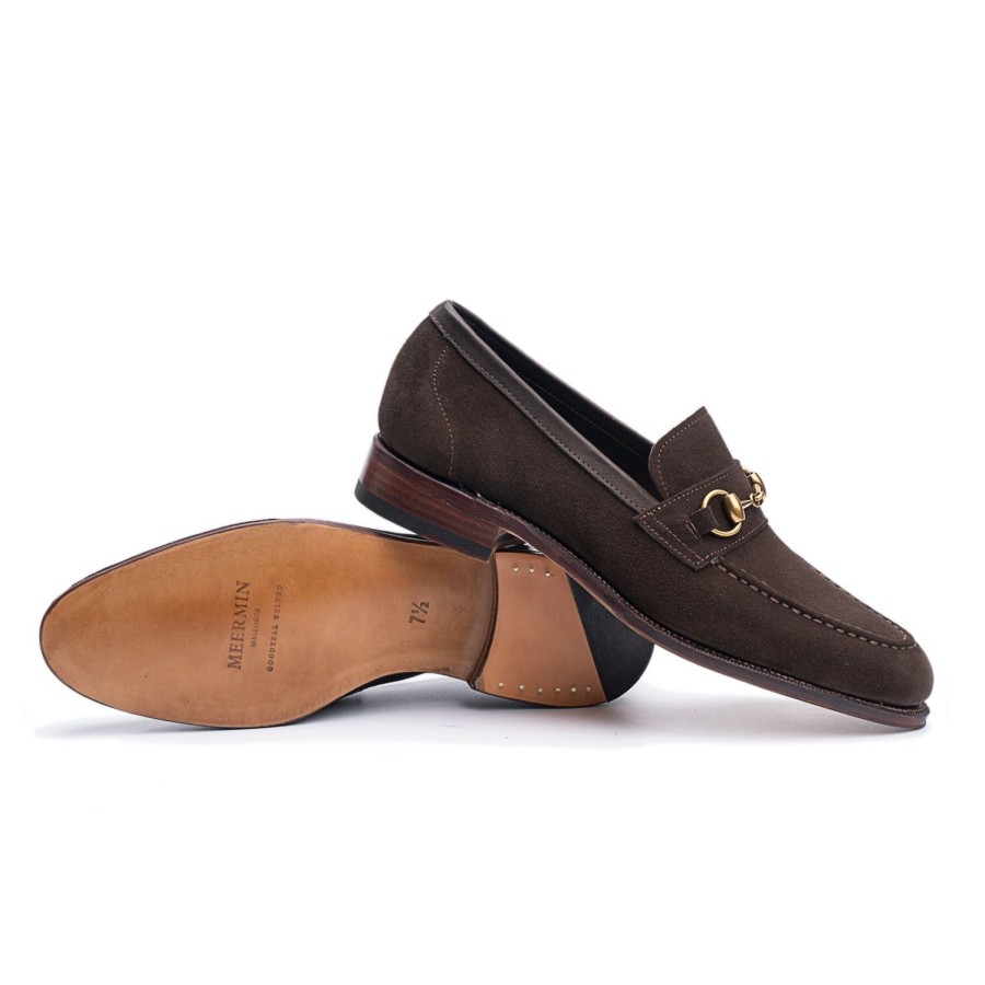 Meermin 114678 - Brown Alicante Suede - E | Men Loafers