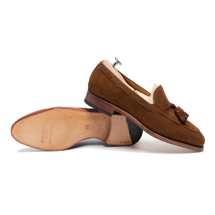 Meermin 101412 - Snuff Suede - E | Men Loafers