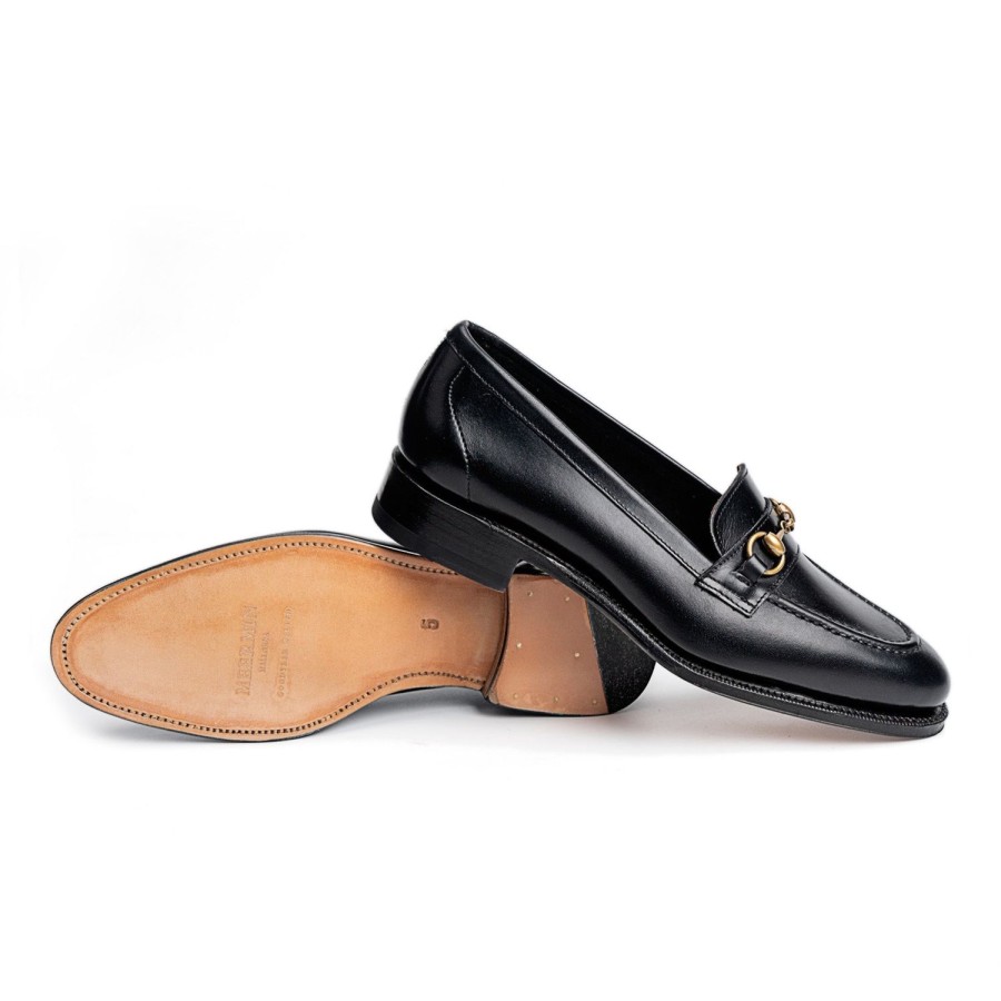 Meermin 214678 - Black Vitello - E | Women Loafers