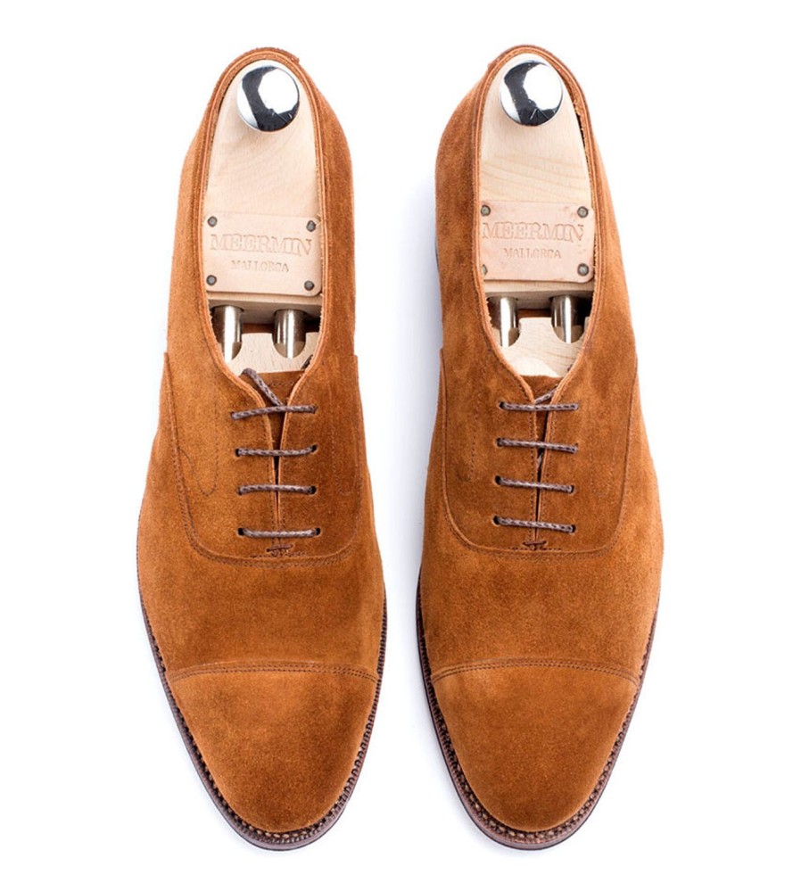 Meermin 201418 - Snuff Suede - E | Women Oxfords