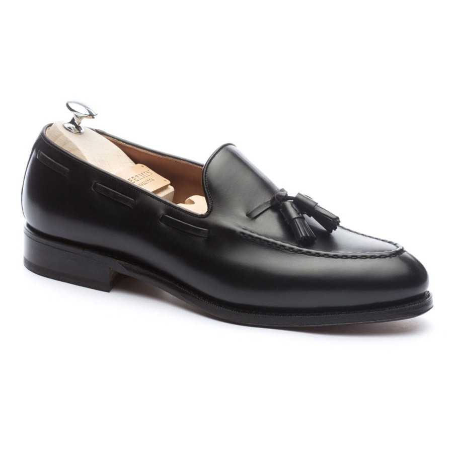 Meermin 101381 - Black Calf - E | Men Loafers