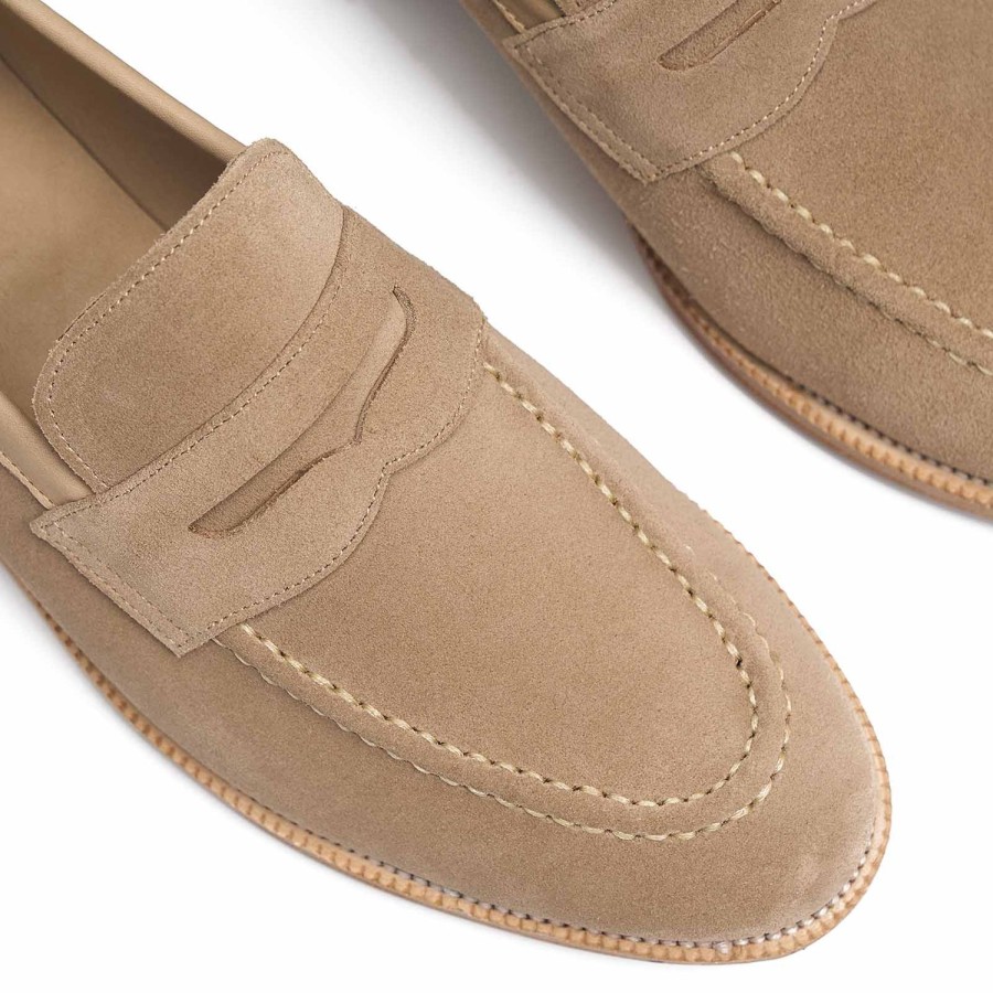 Meermin 514511 - Taupe Janusbutts - E | Men Loafers