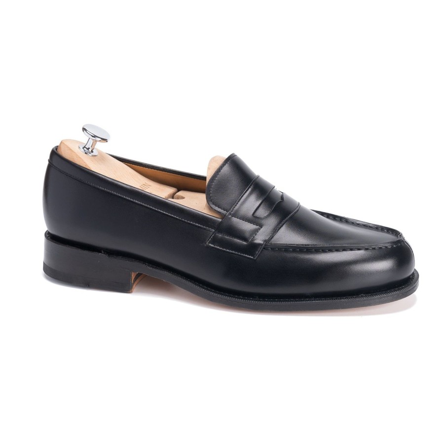 Meermin 101483 - Black Calf - E | Men Loafers