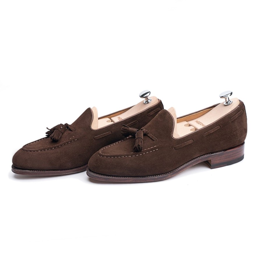 Meermin 101381 - Brown Suede - E | Men Loafers