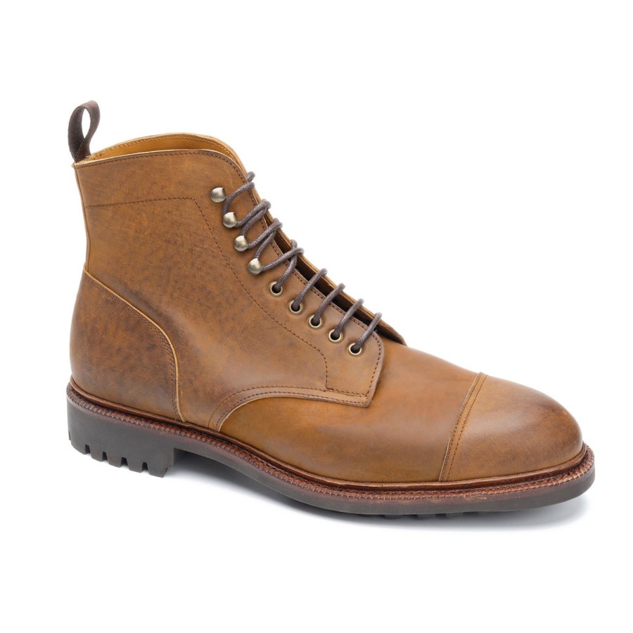 Meermin 116210 - Tobacco Waxy Shell Cordovan - E (Ultraflex System) | Men Shell Cordovan