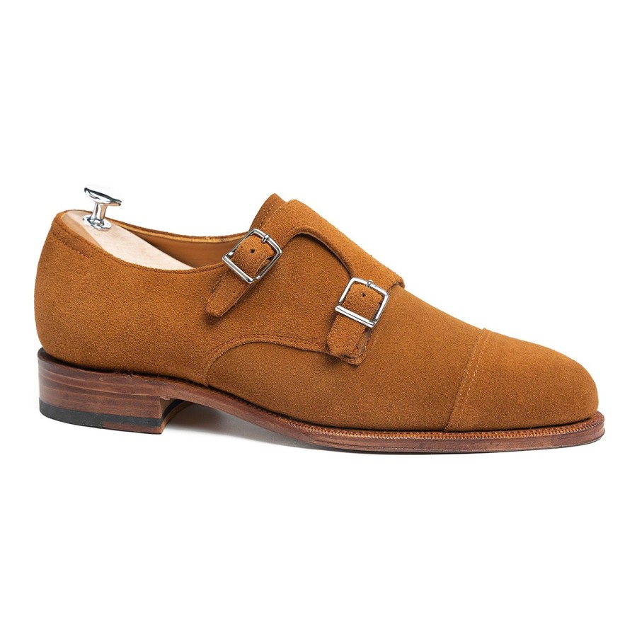 Meermin 101441 - Cognac Janus Butts - E | Men Buckles