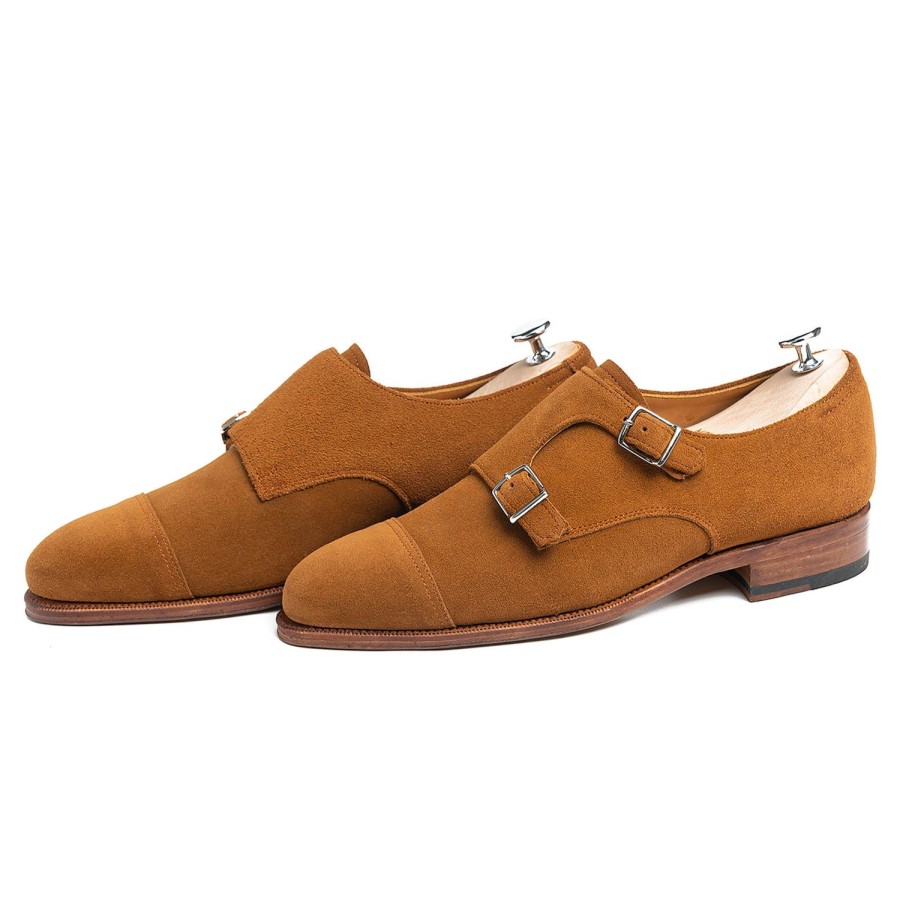 Meermin 101441 - Cognac Janus Butts - E | Men Buckles