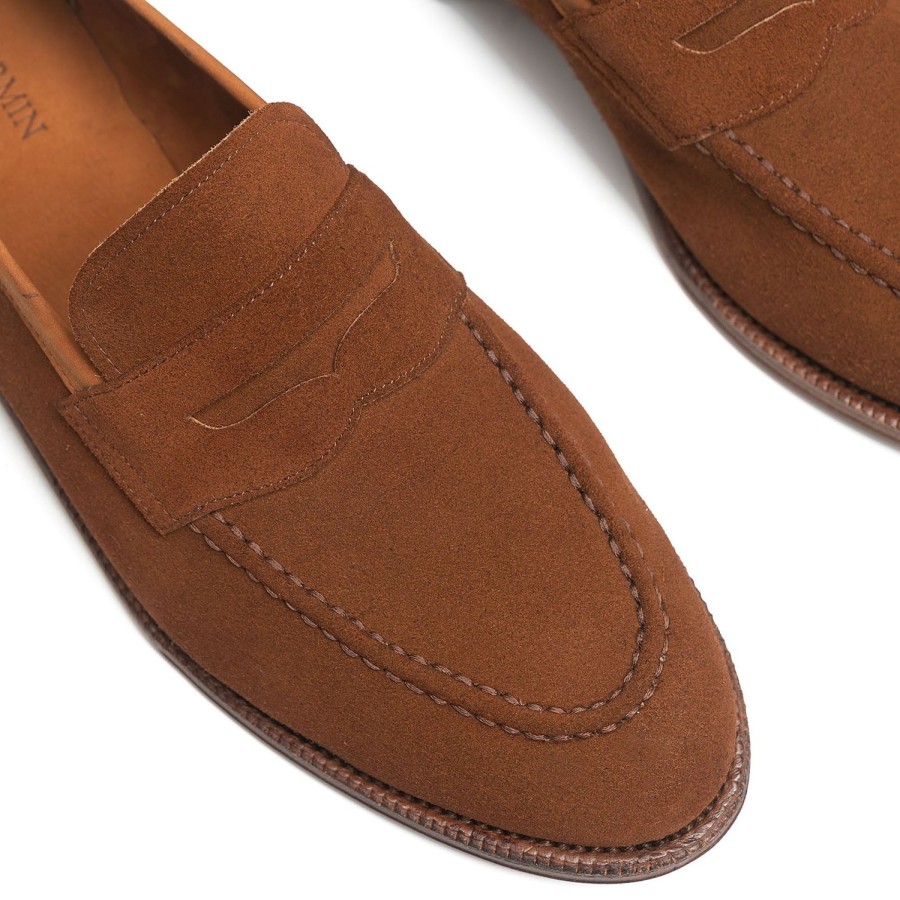 Meermin 514511 - Copper Alicante Suede - E | Men Loafers