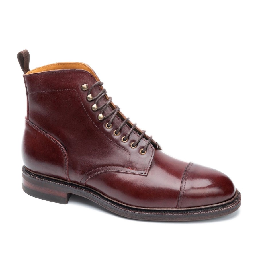 Meermin 116210 - Burgundy Heritage Shell Cordovan - E (Ultraflex System) | Men Shell Cordovan