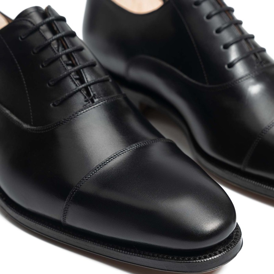 Meermin 101534 - Black Calf - E | Men Oxfords