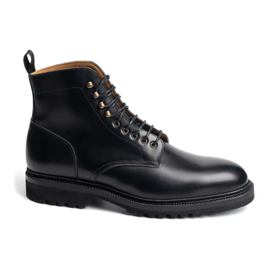 Meermin 116211 - Black Calf - E (Ultraflex System) | Men Boots