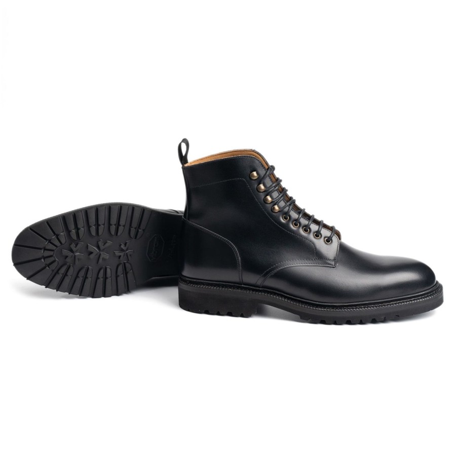 Meermin 116211 - Black Calf - E (Ultraflex System) | Men Boots