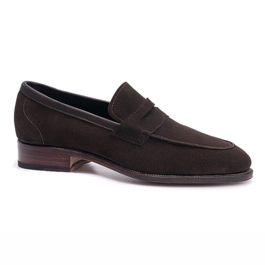 Meermin 114414 - Brown Alicante Suede - E | Men Loafers