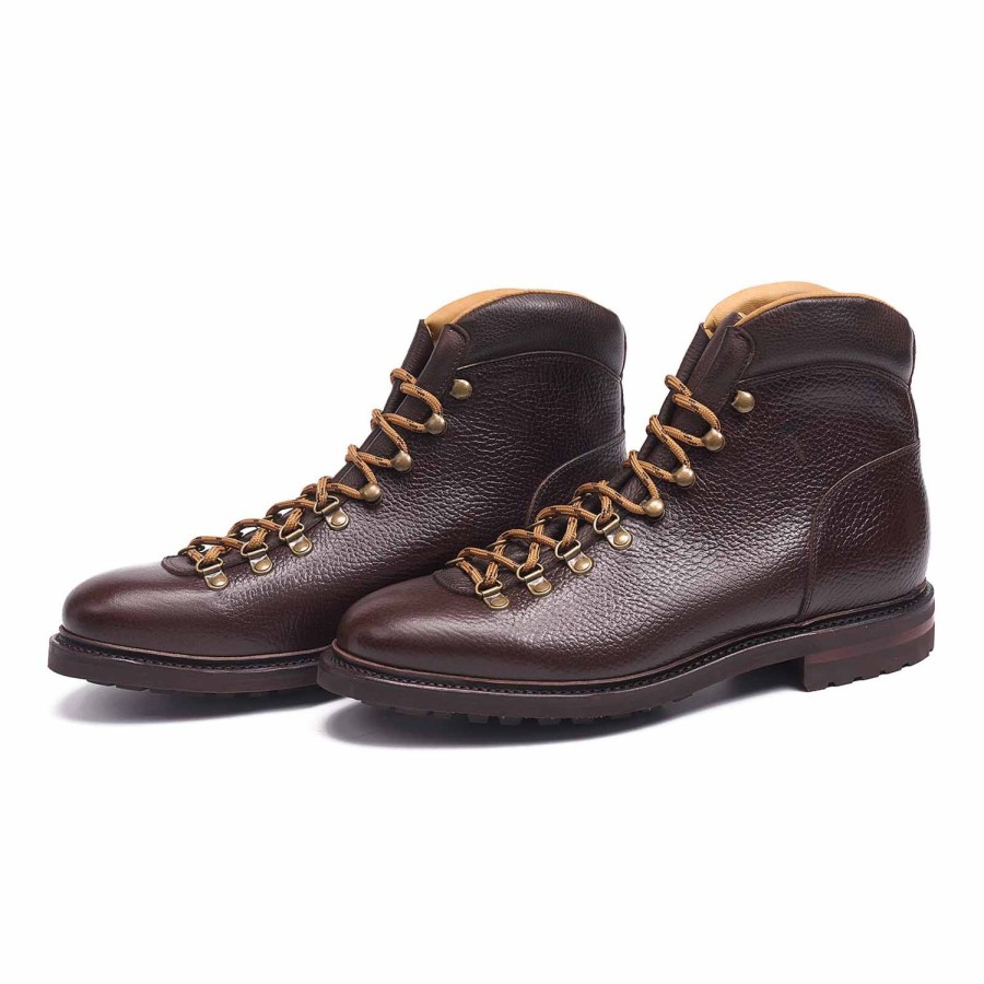 Meermin 516690 - Brown Scotchgrain - E (Ultraflex System) | Men Boots