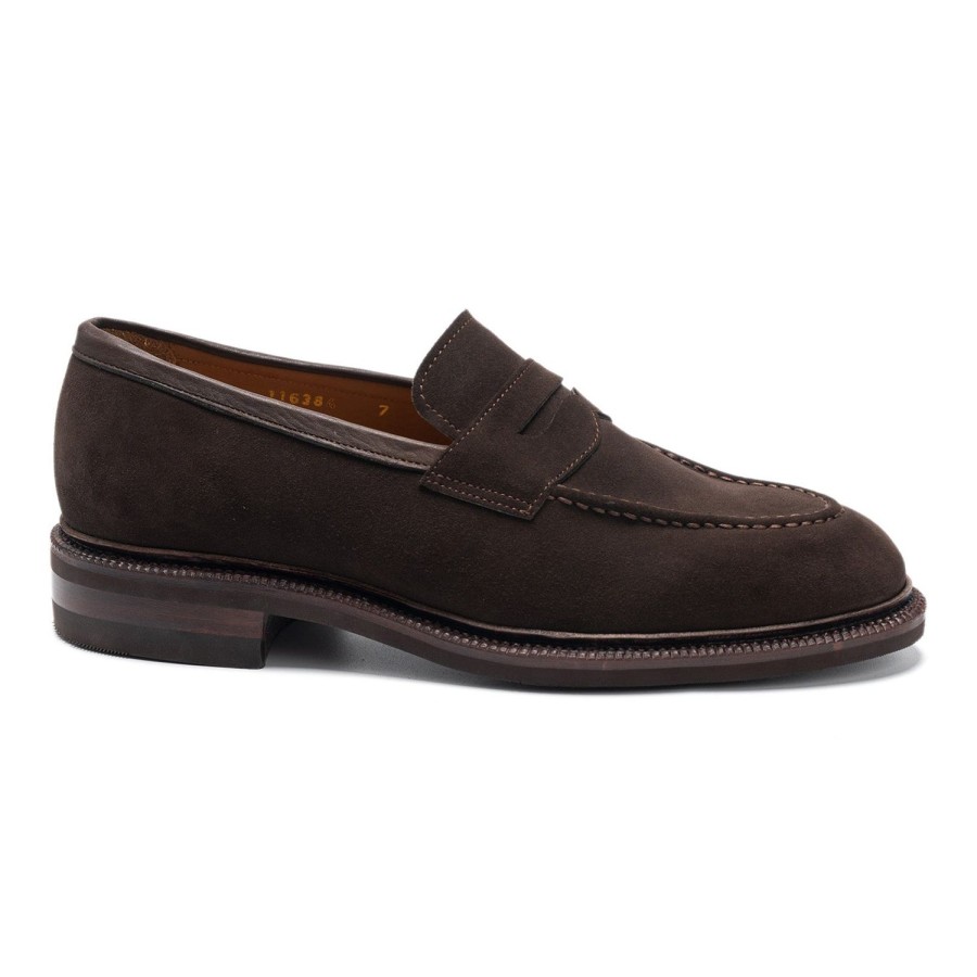 Meermin 116384 - Dark Brown Superbuck - E (Ultraflex System) | Men Loafers