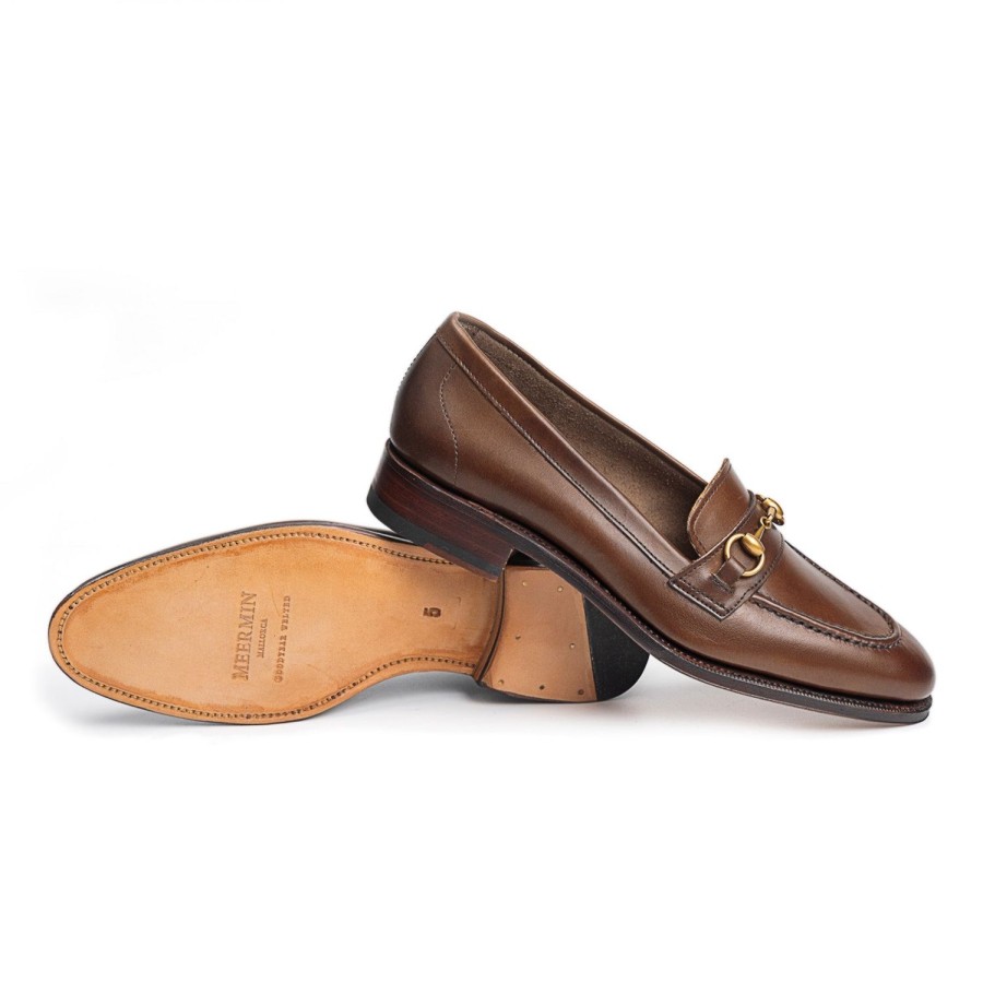 Meermin 214678 - Oak Vitello - E | Women Loafers